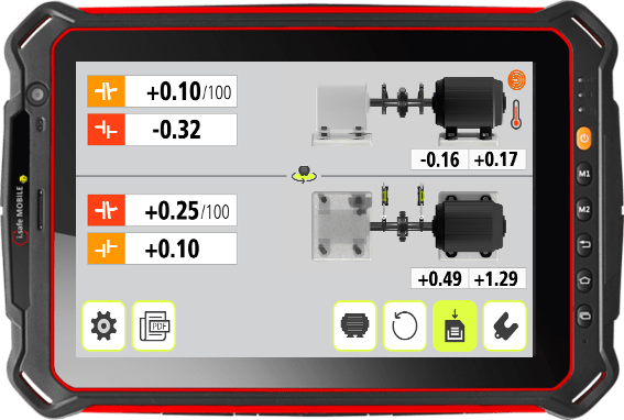 fixturlaser exo display