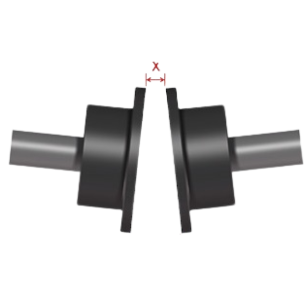 interpreta el desalineamiento angular