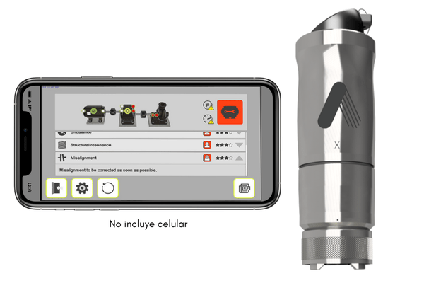 medidor de vibraciones