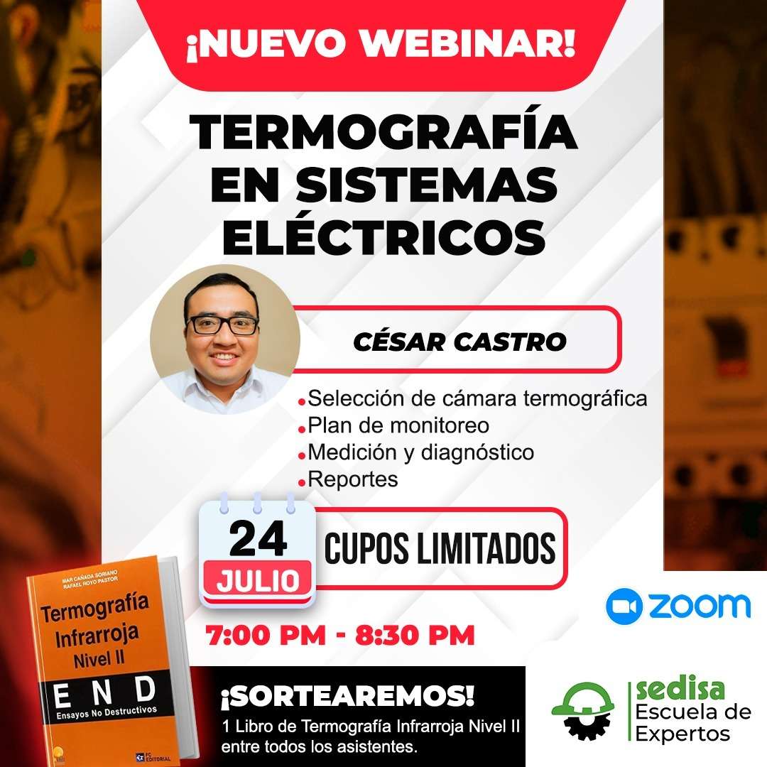 webinar termografía eléctrica