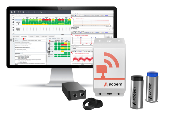 sensores inalámbricos de vibración