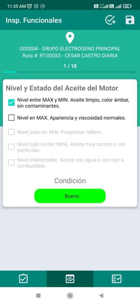 CheckList visuales
