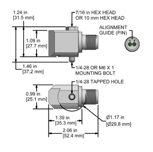medidas sensor ac208