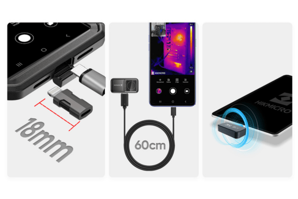 hikmicro mini2 v2 cámara para celular