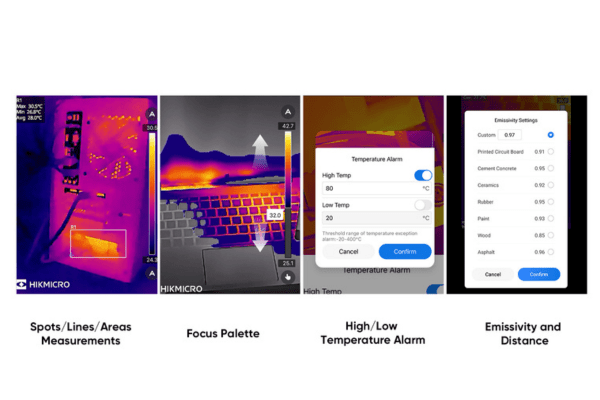 hikmicro mini2 v2 funciones de alarma