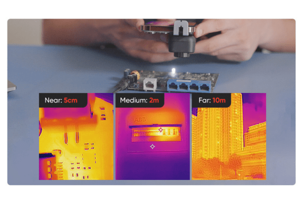 hikmicro minix inspección a placas eléctronicas