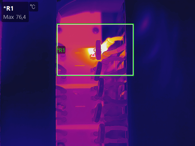 termografía falso contacto